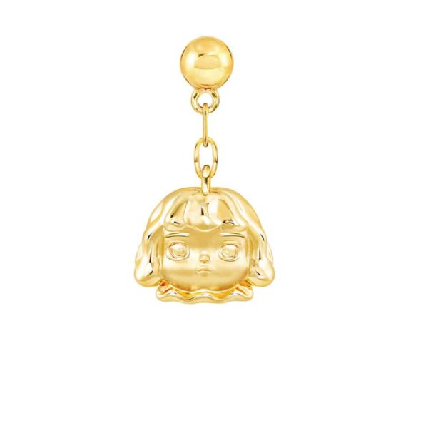 PRIMA X Mackcha ต่างหูทองคำ 9K PLAIN GOLD 991E1791-SG (จำหน่ายเป็นข้าง)