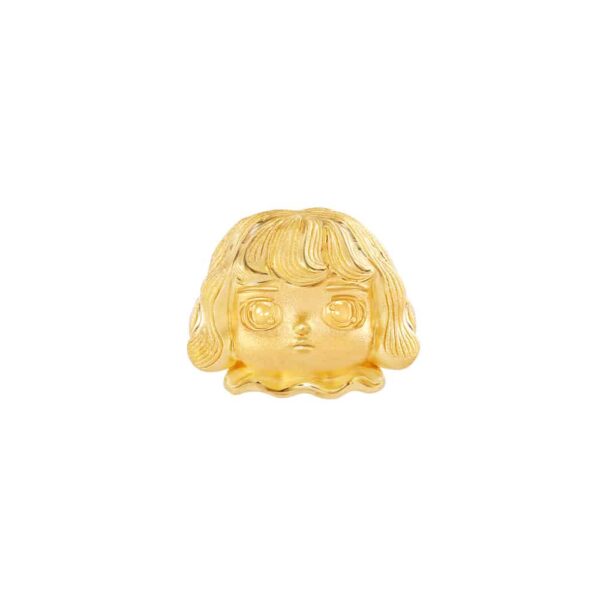 PRIMA X Mackcha ต่างหูทองคำ 24K LC1E4484-SG (จำหน่ายเป็นข้าง)