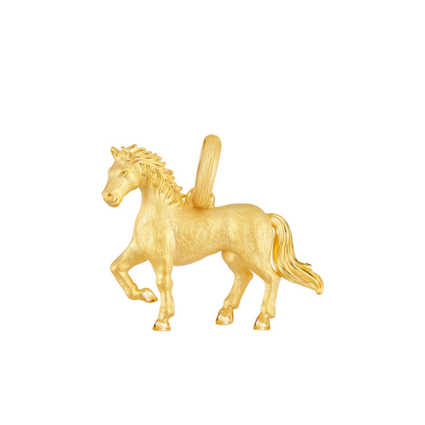 PRIMA Gold Pendants Year of the Horse 111P2117-01 (Only Pendant)