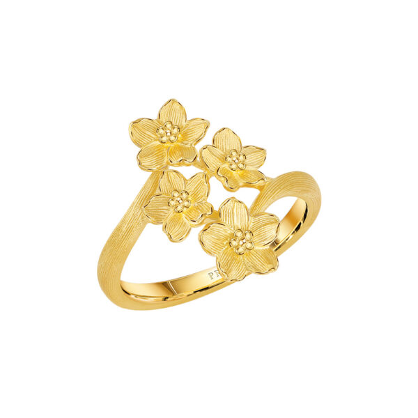PRIMA แหวนทองคำ Forget Me Not Collection 111R3331-01