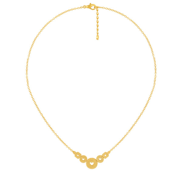 PRIMA Gold Necklace Geometry Collection 116N3207-18