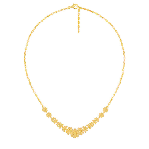 PRIMA สร้อยคอทองคำ Flora Collection 116N3234-18