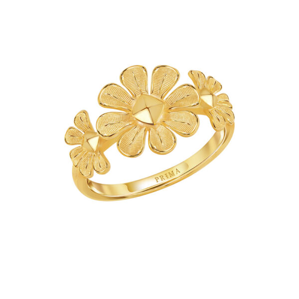 PRIMA แหวนทองคำ Flora Collection 111R3262-01