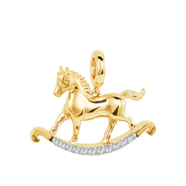 PRIMA จี้ประดับเพชร Lucky Horse Collection 991P0191-01 (เฉพาะจี้ไม่รวมสร้อย)
