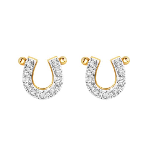 PRIMA ต่างหูประดับเพชร Lucky Horse Collection 991E1810-01