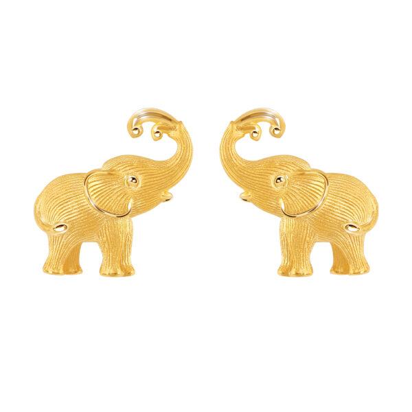 PRIMA ต่างหูทองคำ Elephant 111E4208-18