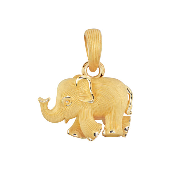 PRIMA Gold Pendants 24k Elephant 111P0758-01 (Only Pendant)