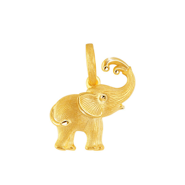 PRIMA Gold Pendants 24k Elephant 111P1963-01 (Only Pendant)