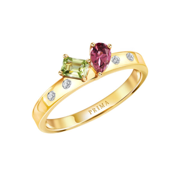 PRIMA แหวนประดับอัญมณี Confetti Collection 993R0087-01