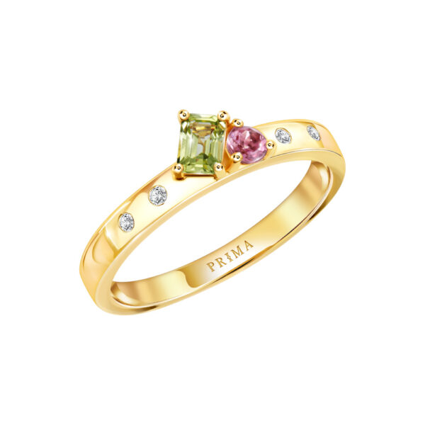 PRIMA แหวนประดับอัญมณี Confetti Collection 993R0088-01